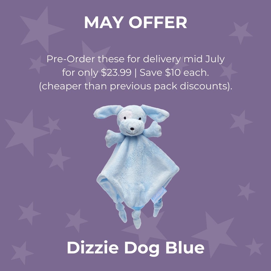 PRE-ORDER | Dizzie Dog Blue Comforter